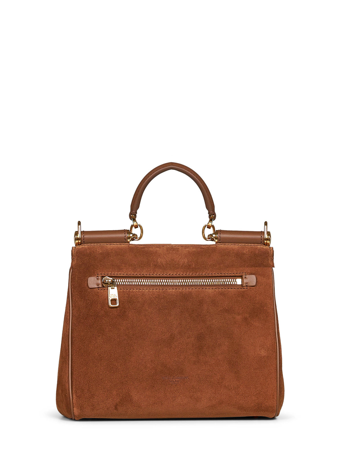 Dolce & Gabbana Women Camel My Sicily Small Handbag DOLCE & GABBANA