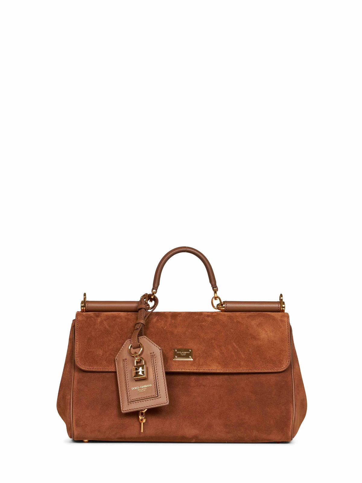 Dolce & Gabbana Women Camel My Sicily Medium Handbag DOLCE & GABBANA