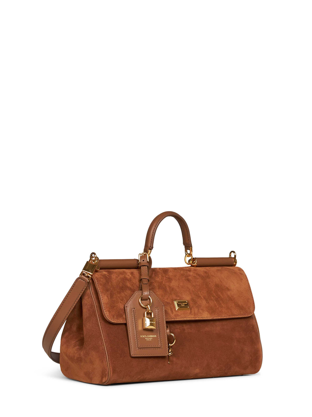 Dolce & Gabbana Women Camel My Sicily Medium Handbag DOLCE & GABBANA