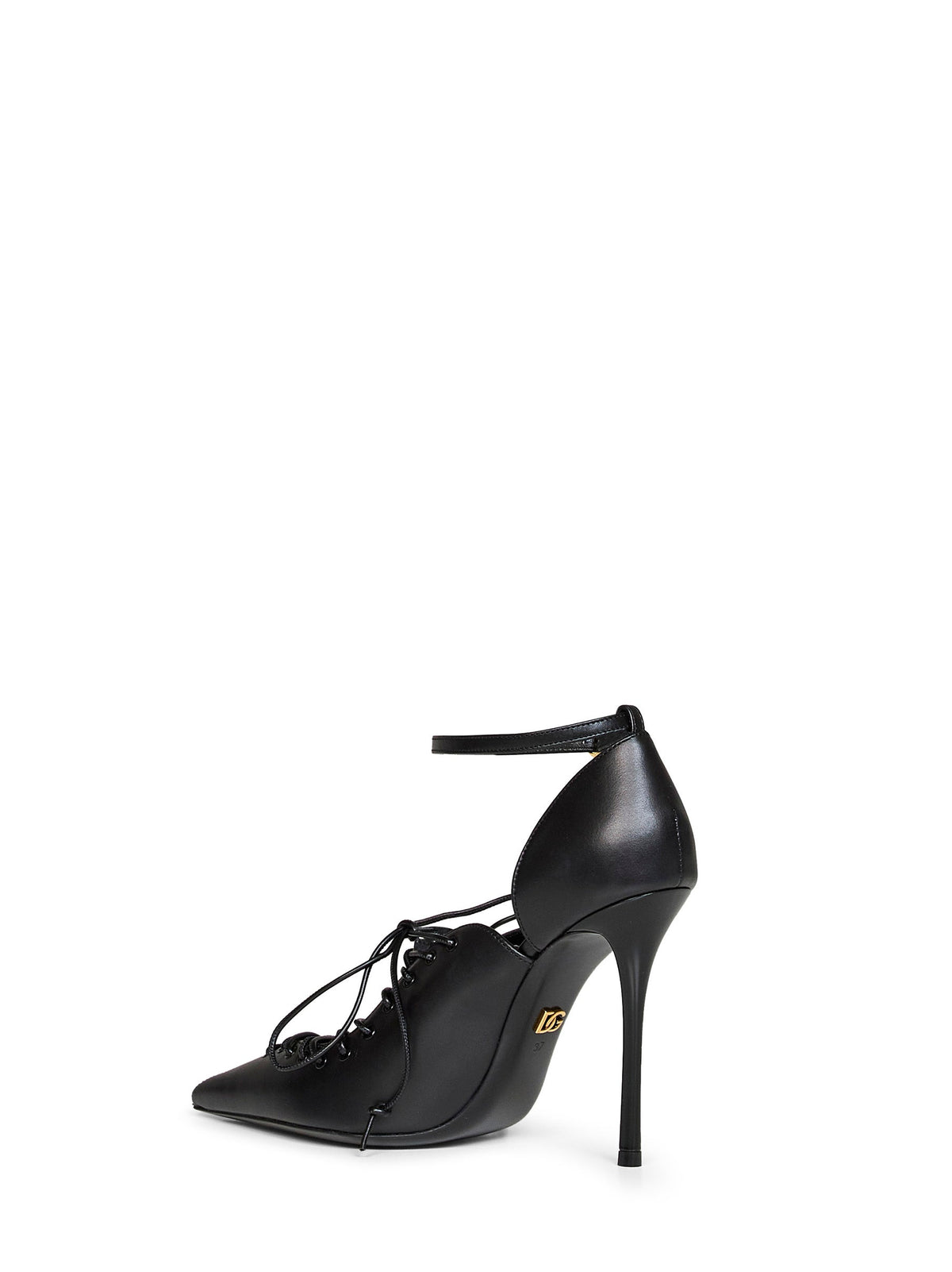 Dolce & Gabbana Women Black Calf Leather Pumps DOLCE & GABBANA