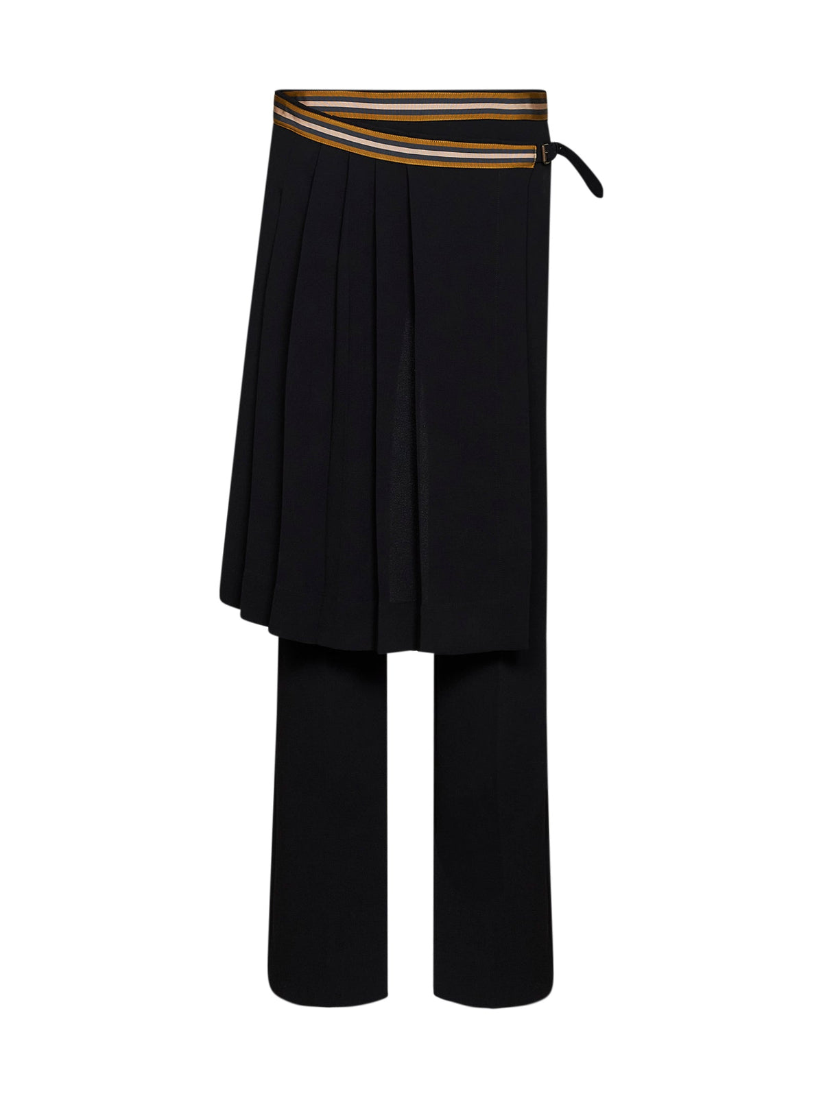 Dries Van Noten Women Black Heavyweight Crêpe Prestona Skirt Trousers DRIES VAN NOTEN