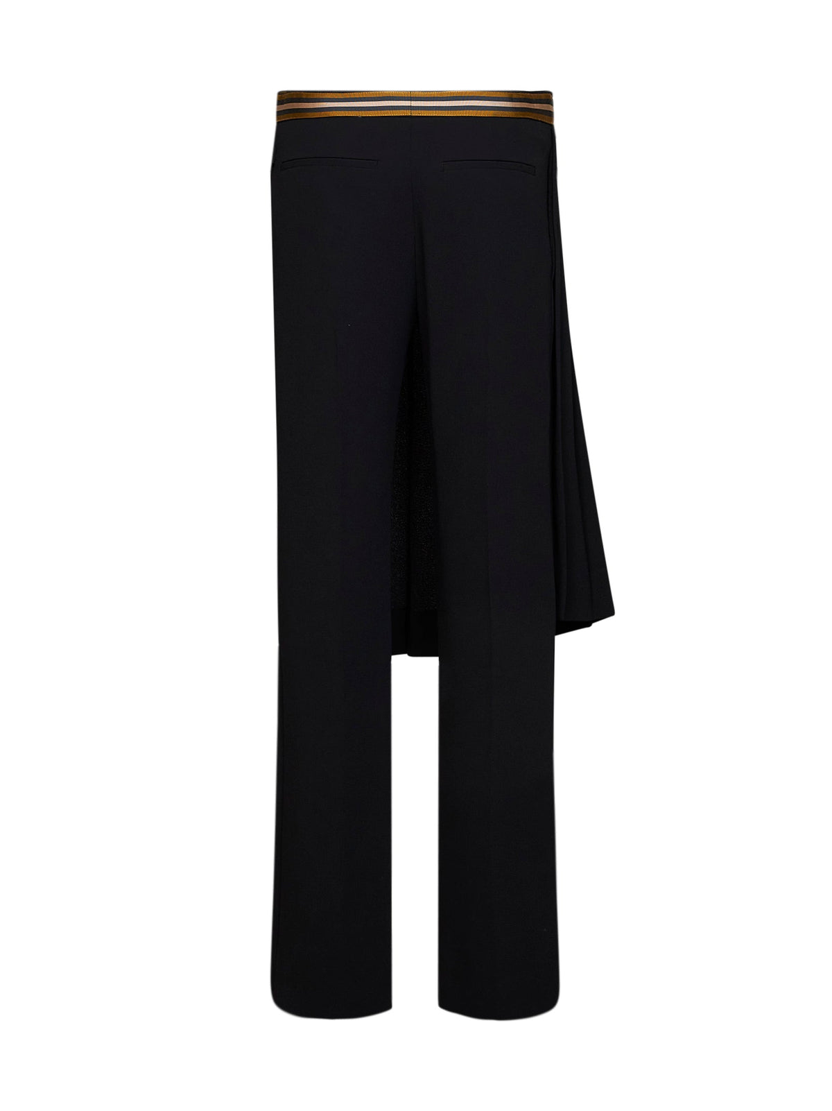 Dries Van Noten Women Black Heavyweight Crêpe Prestona Skirt Trousers DRIES VAN NOTEN