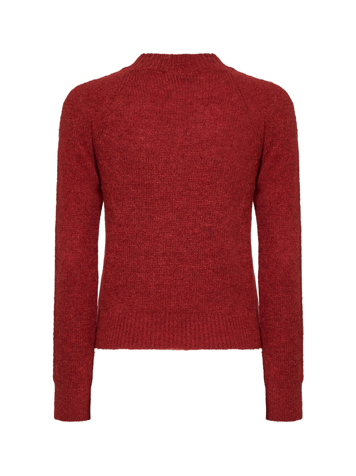 Dries Van Noten Women Brique Alpaca-Blend Texas Crewneck Sweater DRIES VAN NOTEN