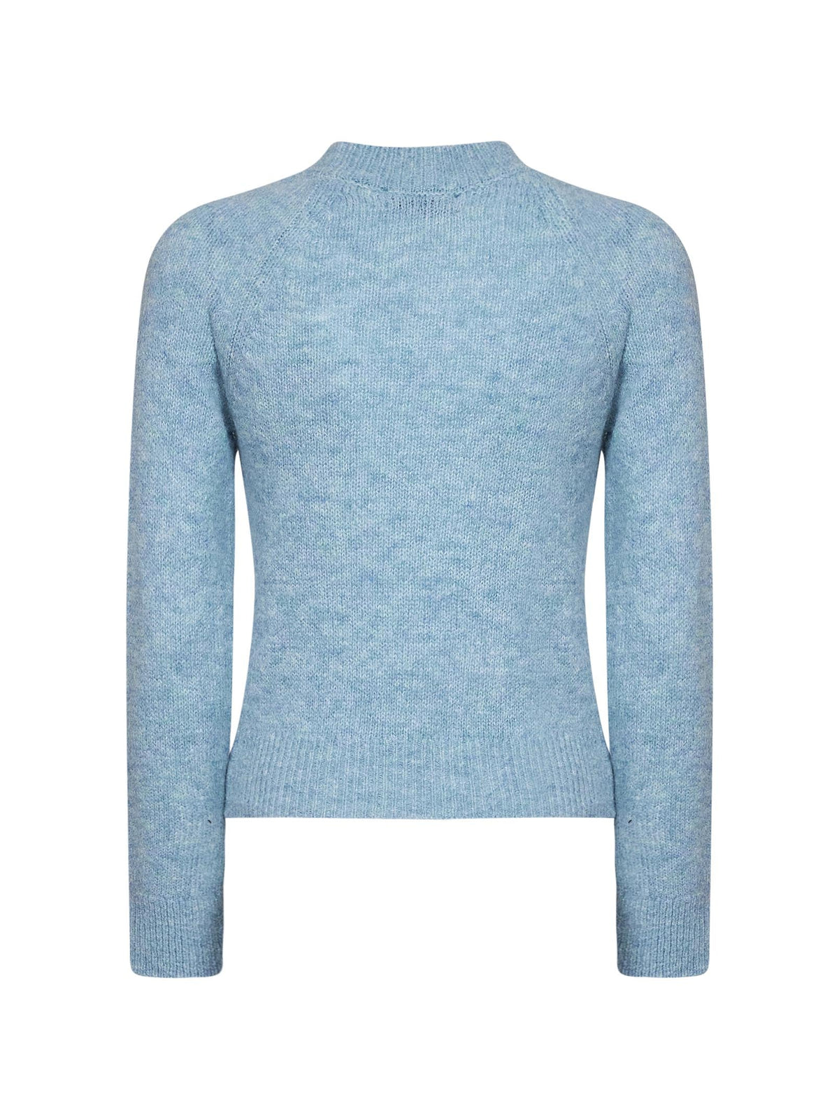 Dries Van Noten Women Light Blue Alpaca-Blend Texas Crewneck Sweater<Br/> DRIES VAN NOTEN