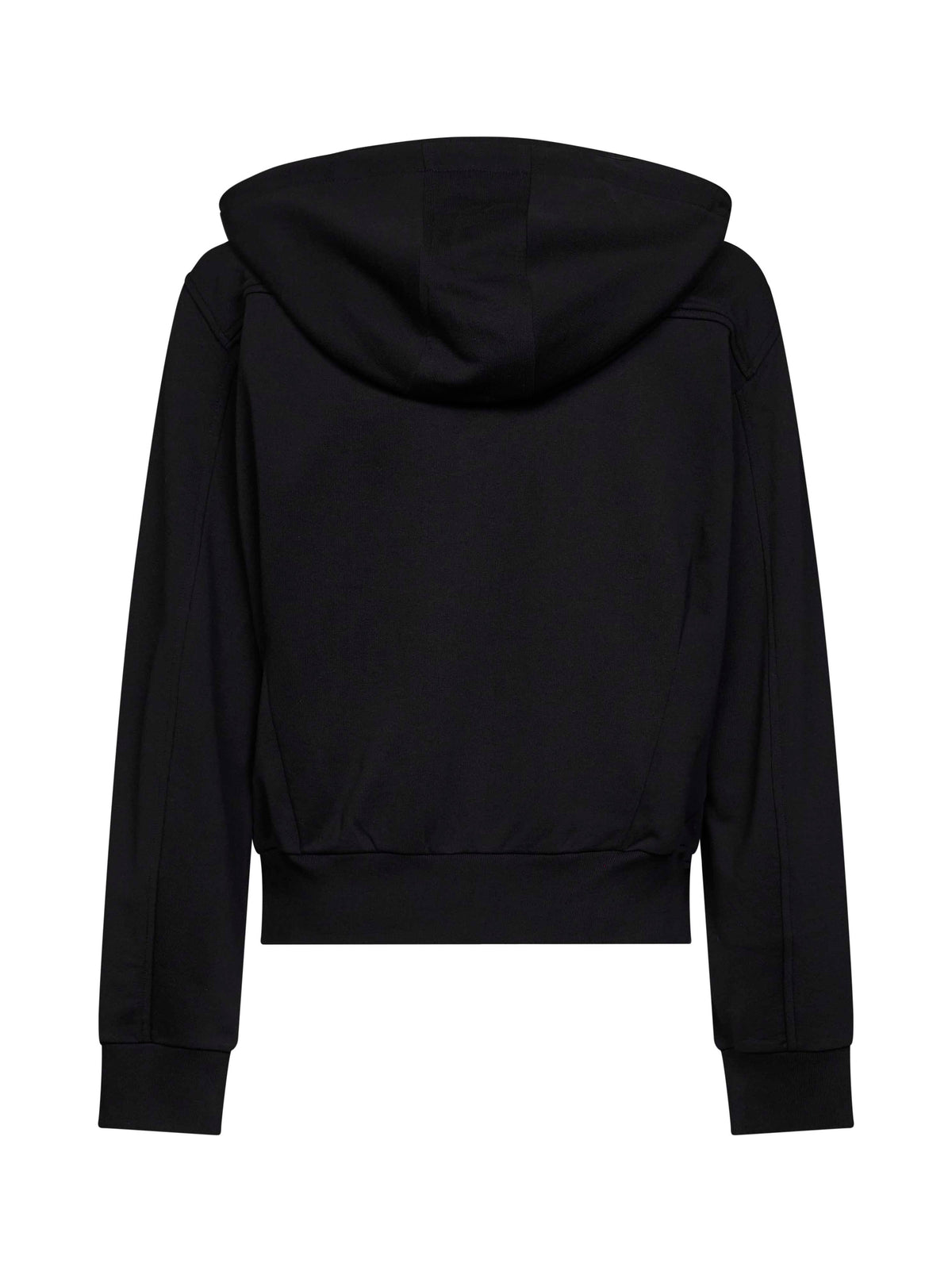 Dries Van Noten Men Black Wool Harrino Zip-Up Hoodie DRIES VAN NOTEN