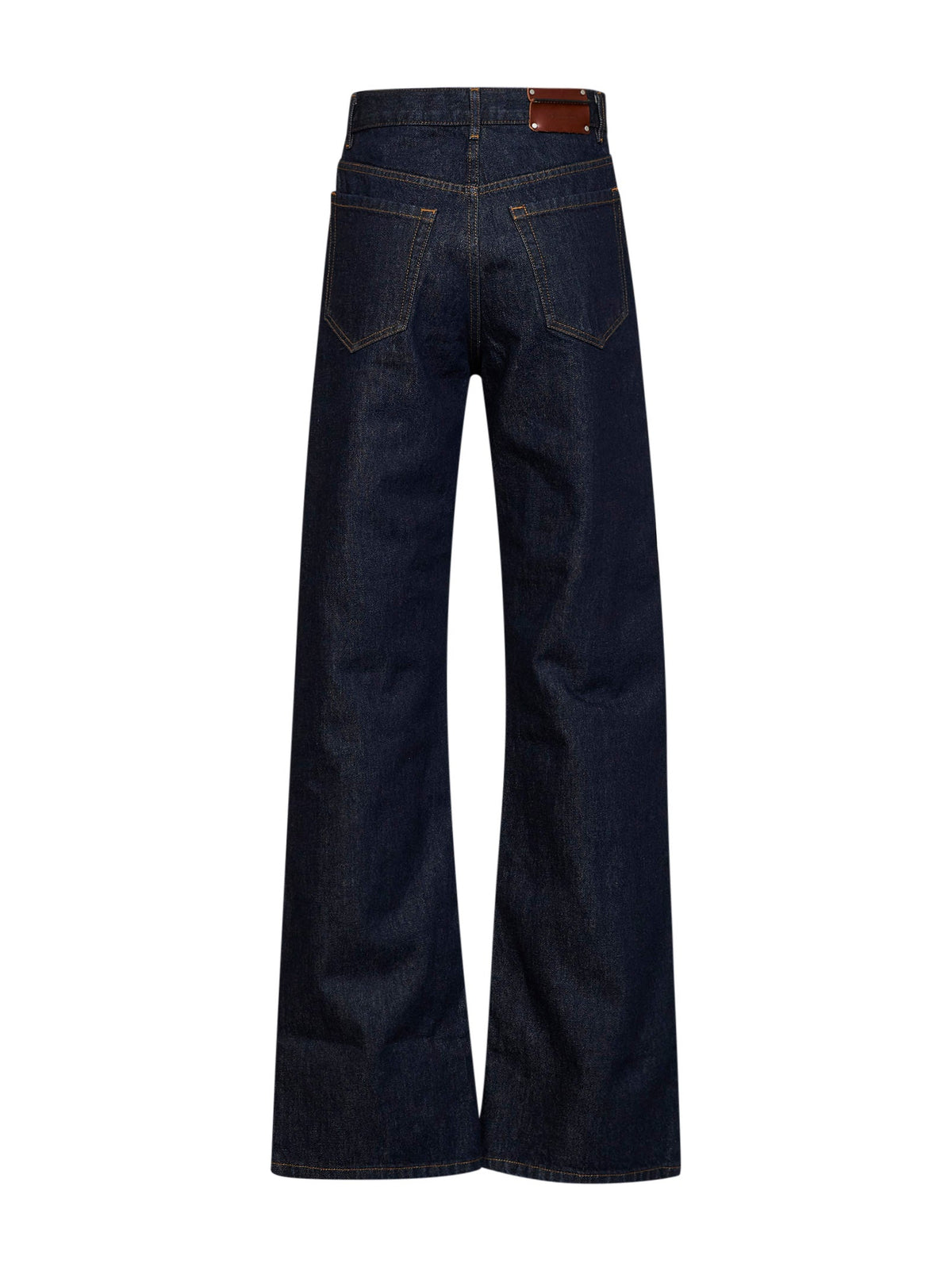 Dries Van Noten Women Indigo Cotton Denim Peyton Jeans DRIES VAN NOTEN
