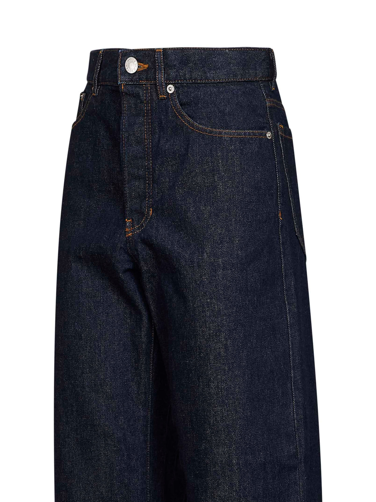 Dries Van Noten Women Indigo Cotton Denim Peyton Jeans DRIES VAN NOTEN