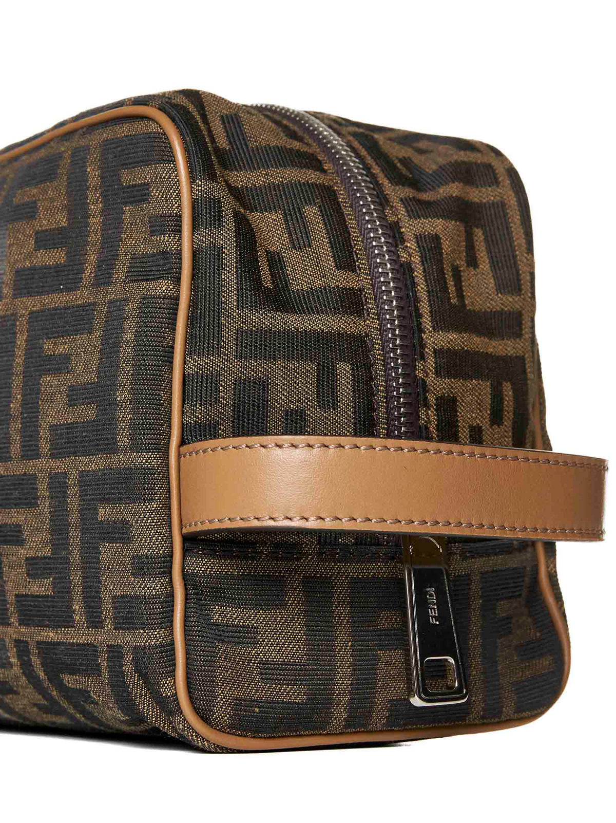 Fendi Men Ff Jacquard Fabric Beauty Case FENDI