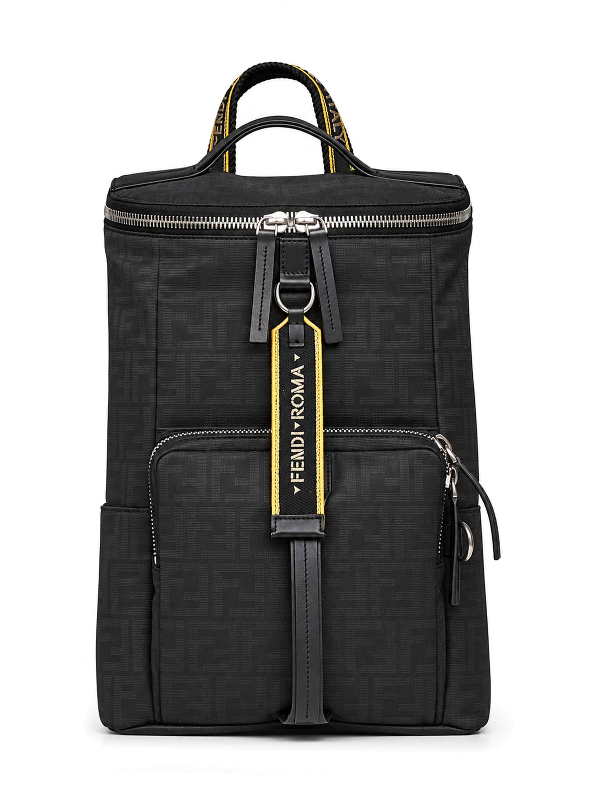 Fendi Men Black Tourist Backpack FENDI