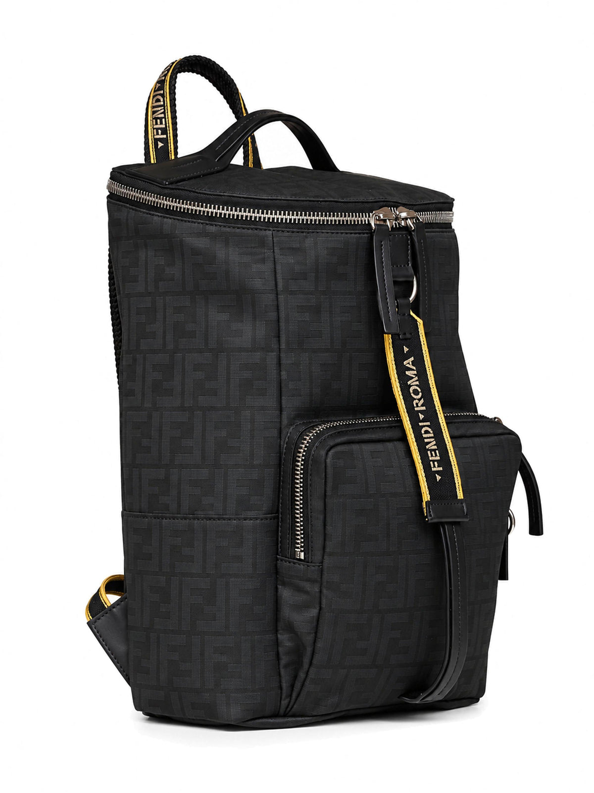 Fendi Men Black Tourist Backpack FENDI