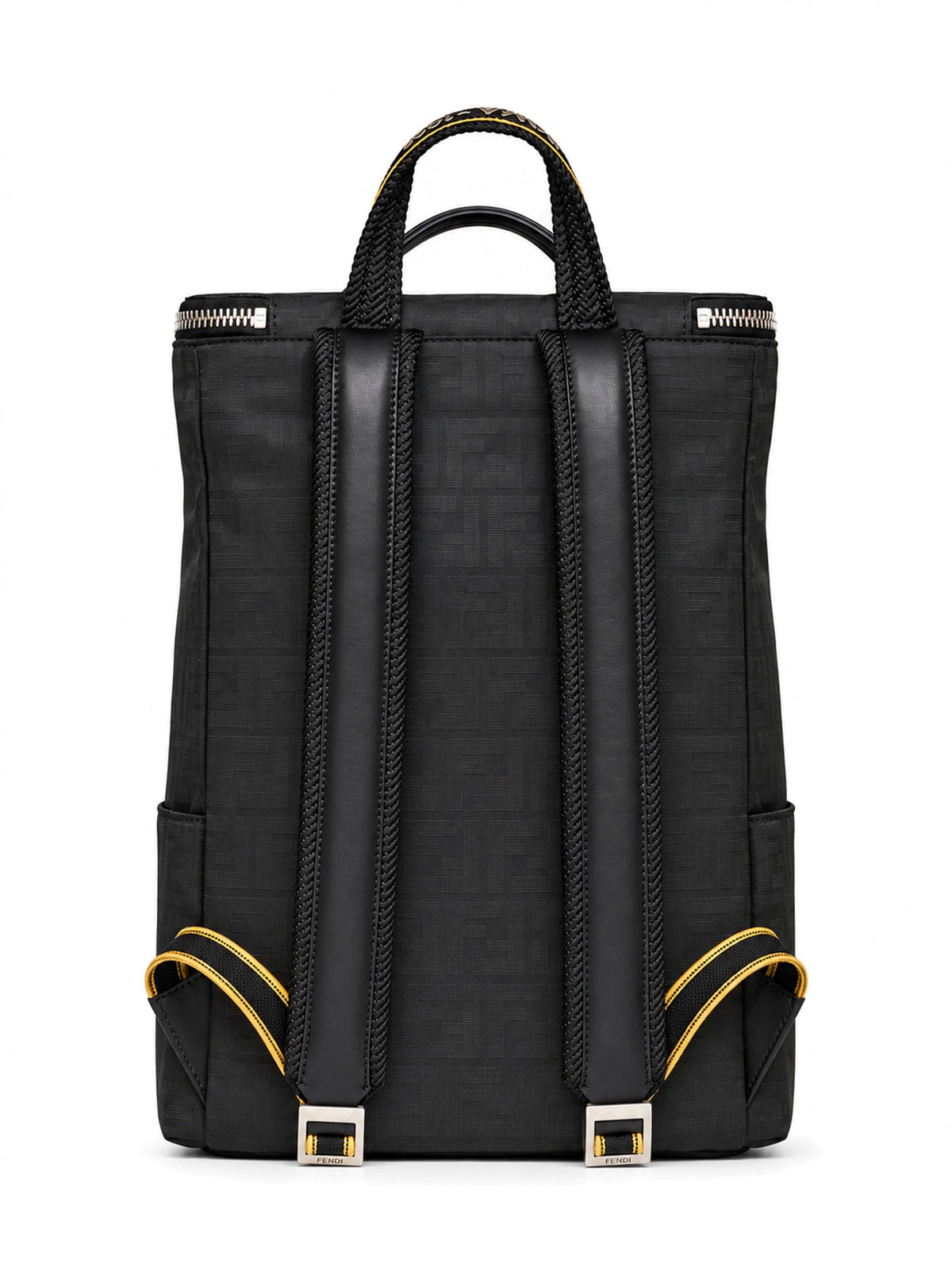 Fendi Men Black Tourist Backpack FENDI