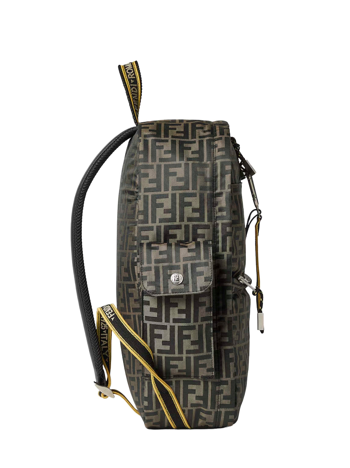 Fendi Men Brown Fendi Climb Backpack FENDI