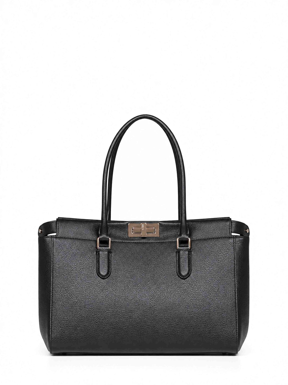 Fendi Women Black Peekaboo Tote Small Tote Bag FENDI