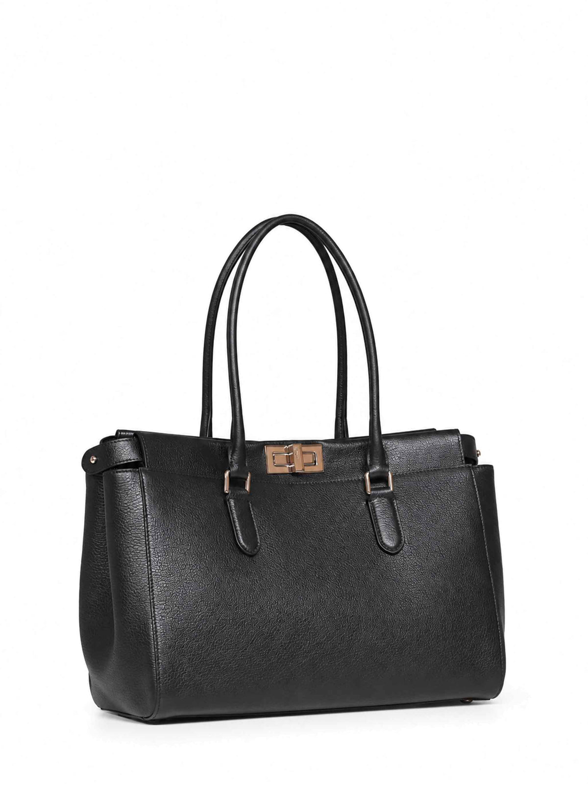 Fendi Women Black Peekaboo Tote Small Tote Bag FENDI