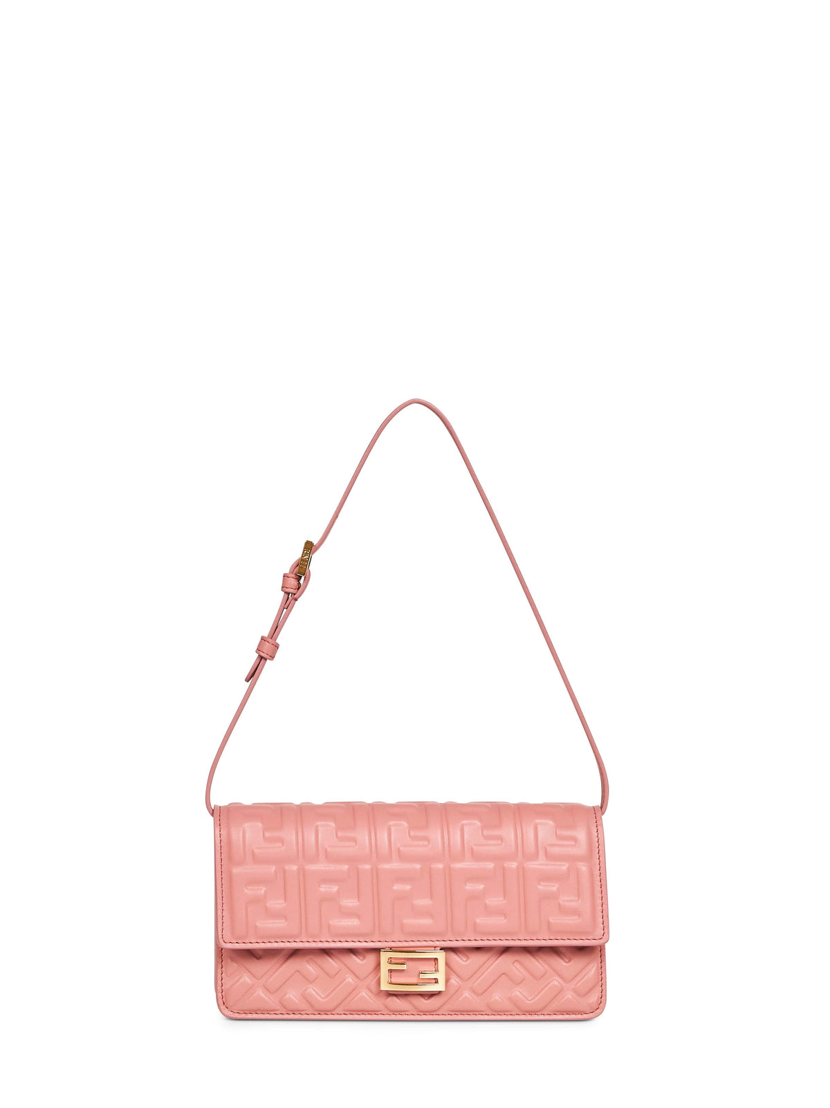 Fendi Women Pink Wallet On Chain Baguette Minibag FENDI