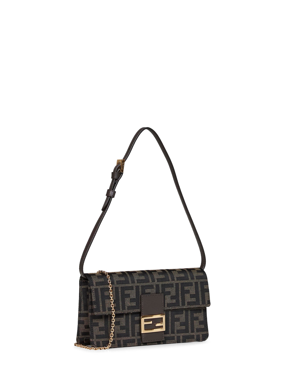 Fendi Women Tobacco Brown Wallet On Chain Minibag FENDI