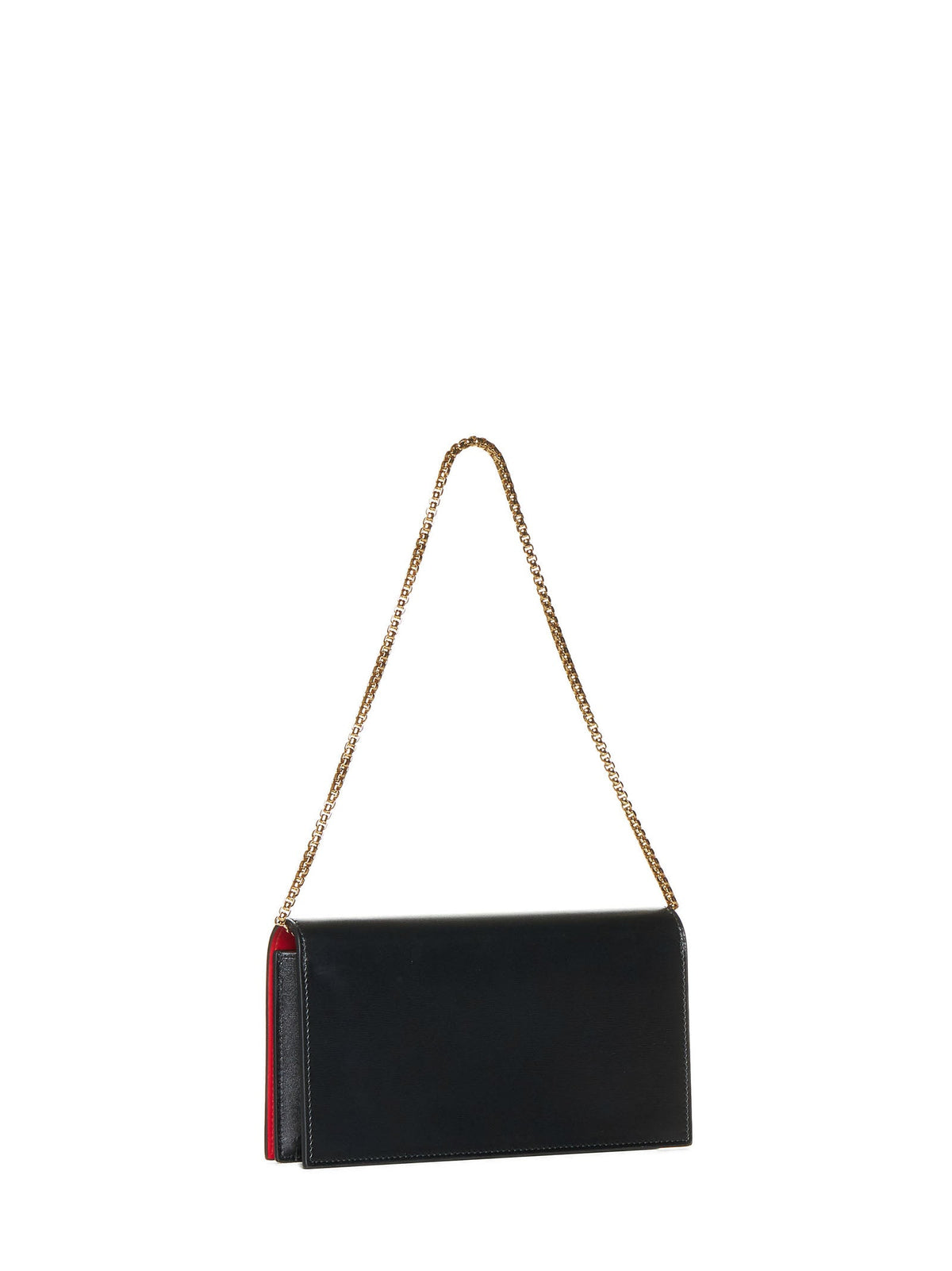 Ferragamo Women Black Double Gancini Mini Bag With Shoulder Strap FERRAGAMO