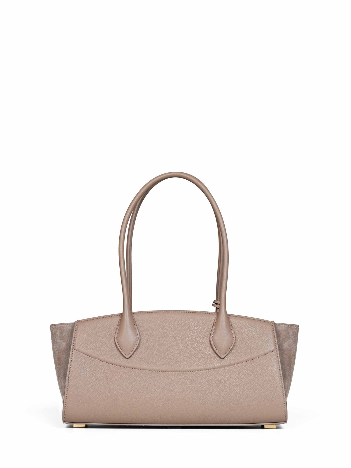 Ferragamo Women Taupe New Ferragamo Studio Soft Bag East West (M) Handbag<Br/> FERRAGAMO