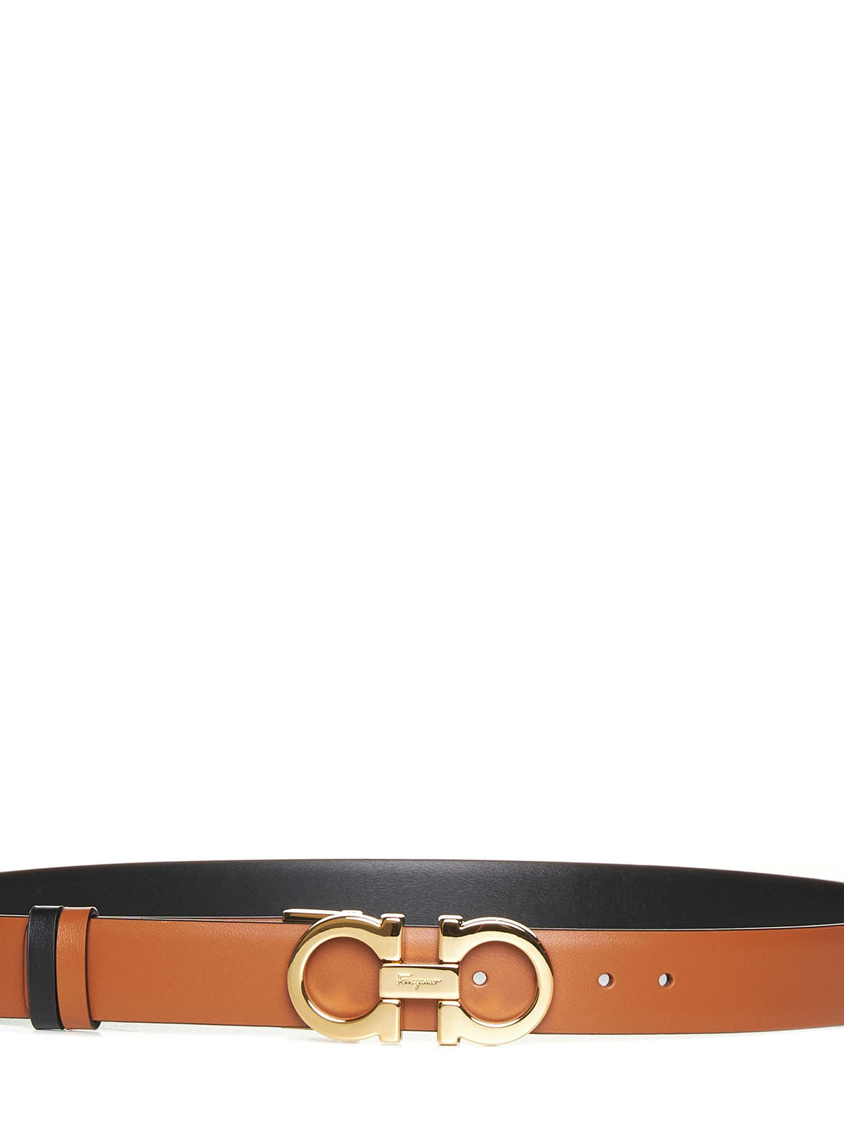 Ferragamo Women Ferragamo Reversible Leather Gancini Belt FERRAGAMO