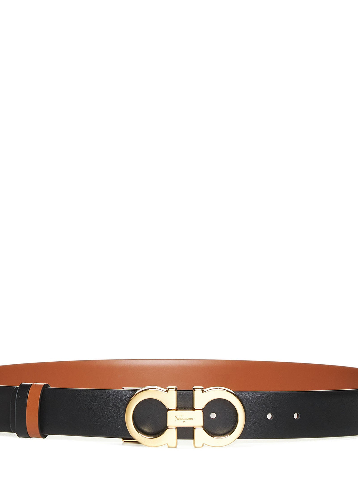 Ferragamo Women Ferragamo Reversible Leather Gancini Belt FERRAGAMO