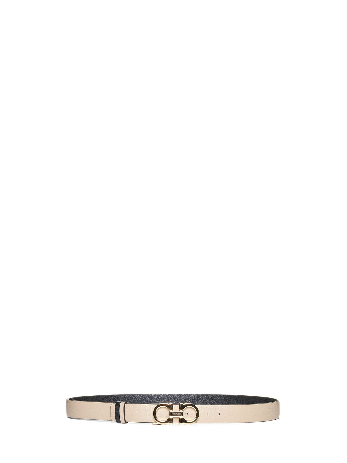 Ferragamo Women Ferragamo Reversible Grained Leather Gancini Belt FERRAGAMO