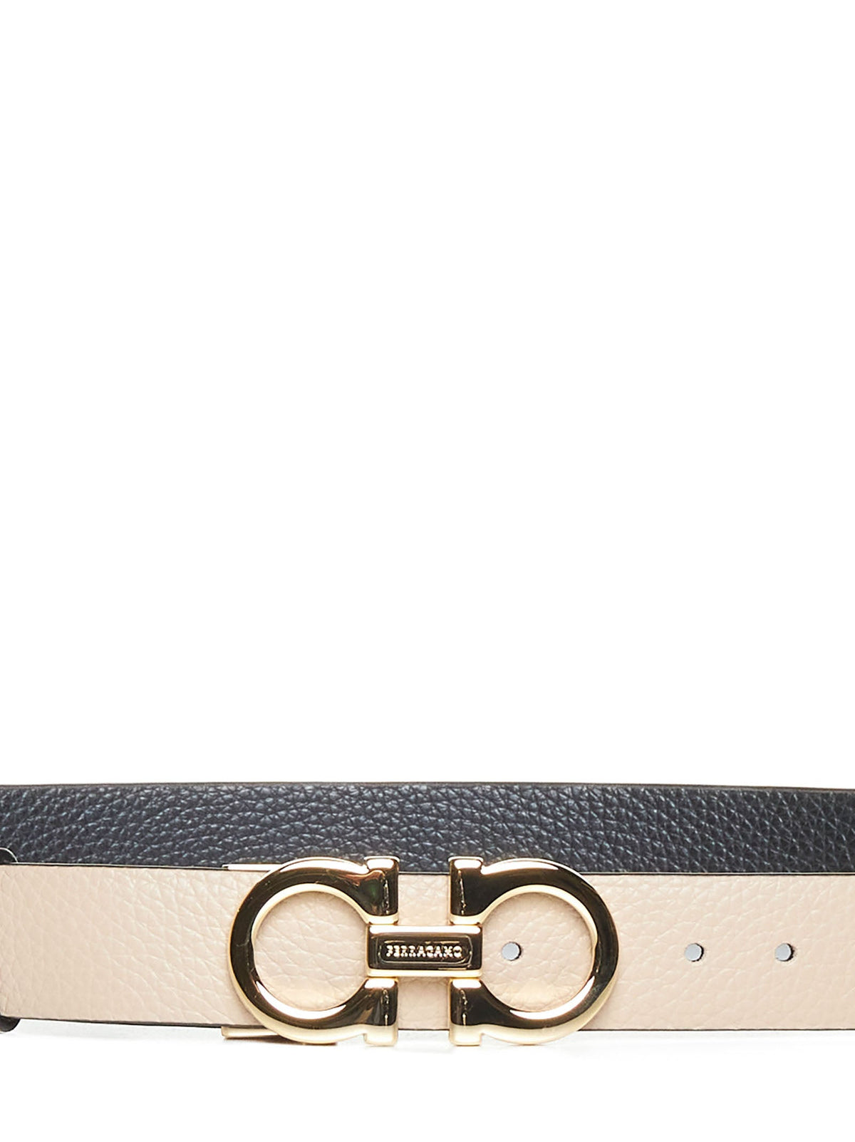 Ferragamo Women Ferragamo Reversible Grained Leather Gancini Belt FERRAGAMO