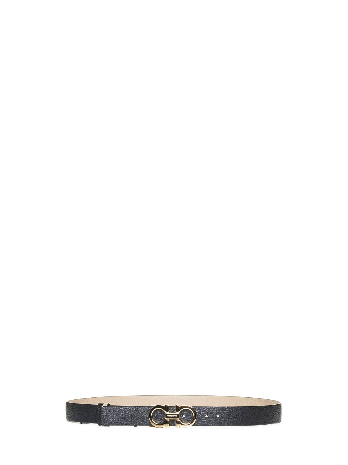 Ferragamo Women Ferragamo Reversible Grained Leather Gancini Belt FERRAGAMO