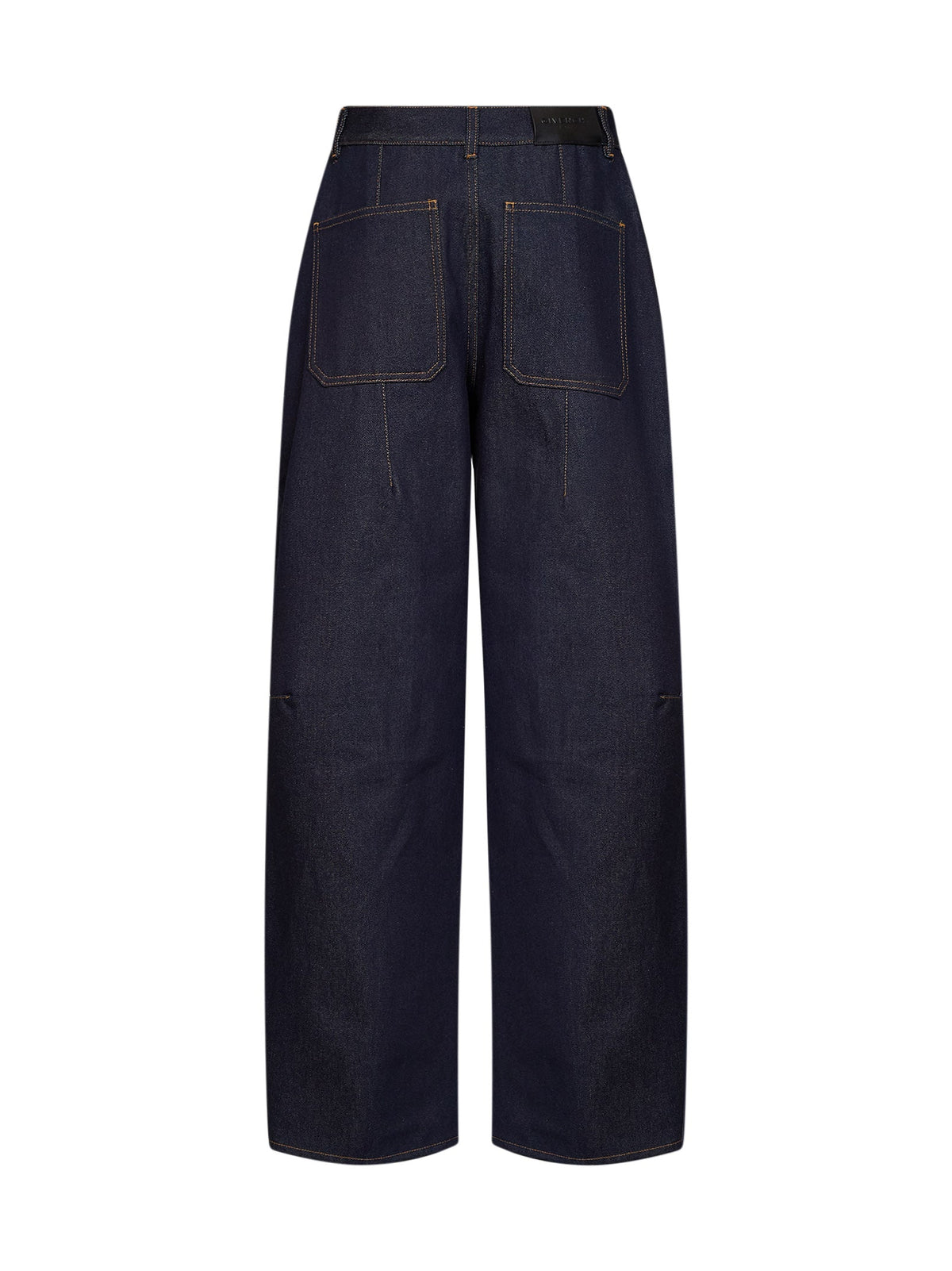 Givenchy Women Dark Blue Stretch Denim Cocoon Jeans GIVENCHY