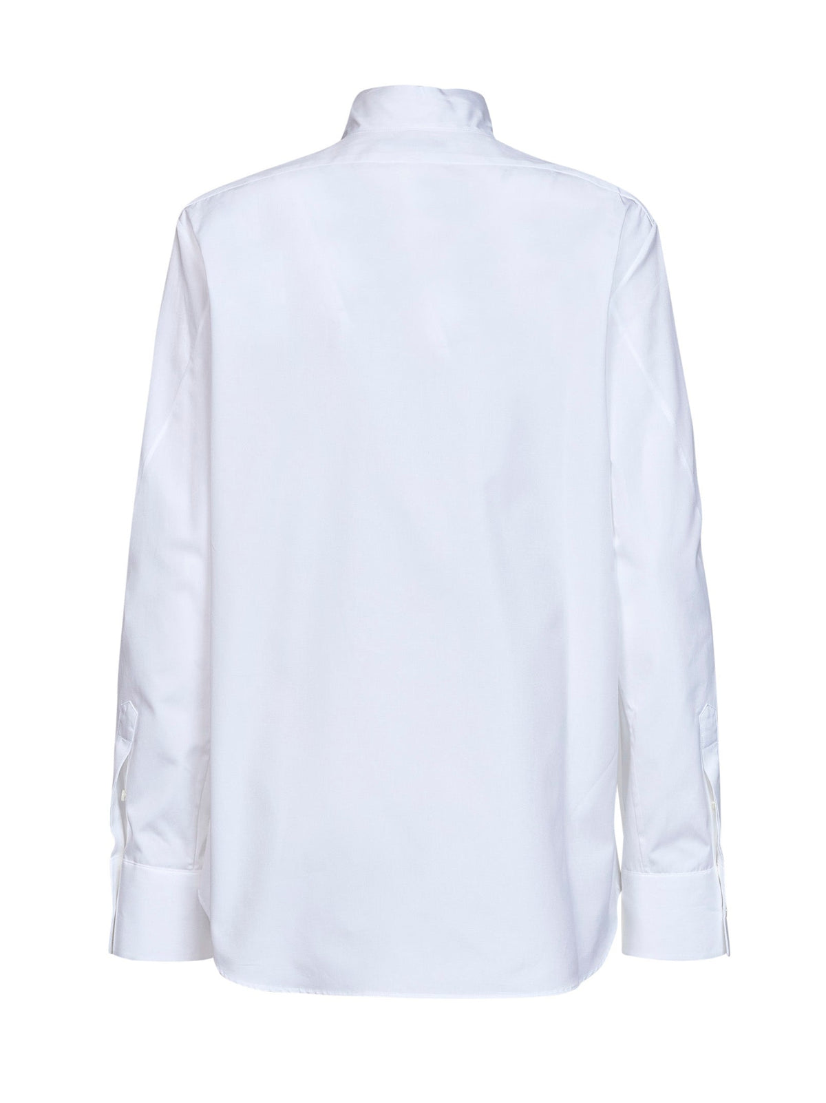 Givenchy Women White Poplin Cocoon Bow Shirt GIVENCHY