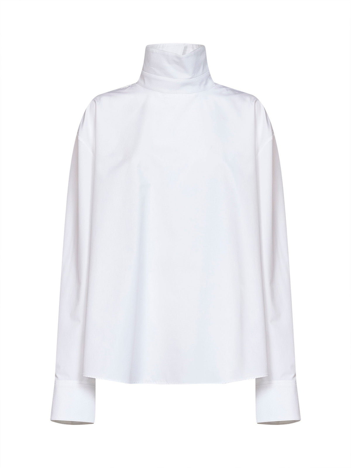 Givenchy Women White Poplin Back-To-Front Shirt GIVENCHY