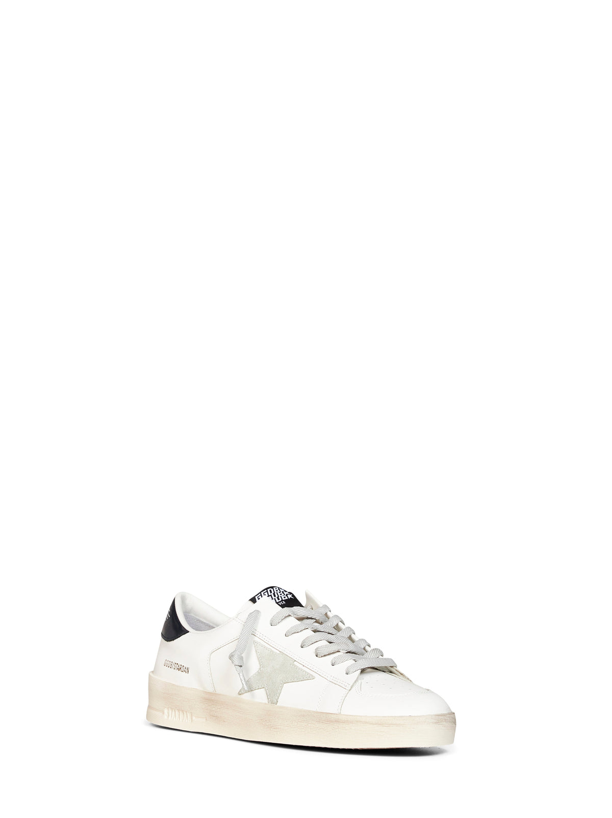 Golden Goose Men White Leather Stardan Sneakers GOLDEN GOOSE
