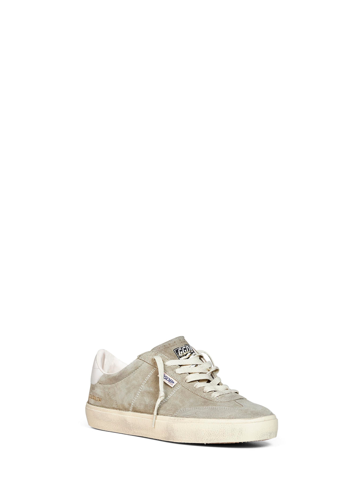 Golden Goose Men Taupe Suede Soul Star Sneakers GOLDEN GOOSE