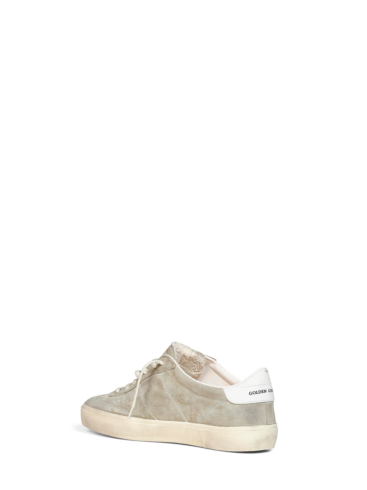 Golden Goose Men Taupe Suede Soul Star Sneakers GOLDEN GOOSE