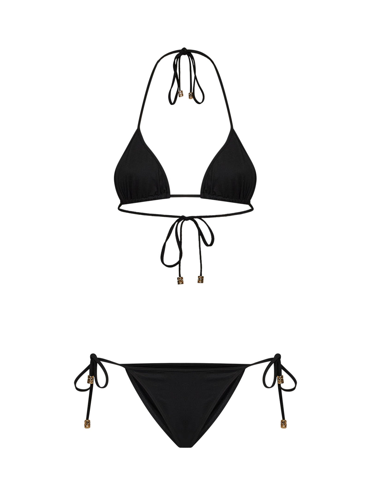 Gucci Women Black Sparkling Jersey Bikini GUCCI
