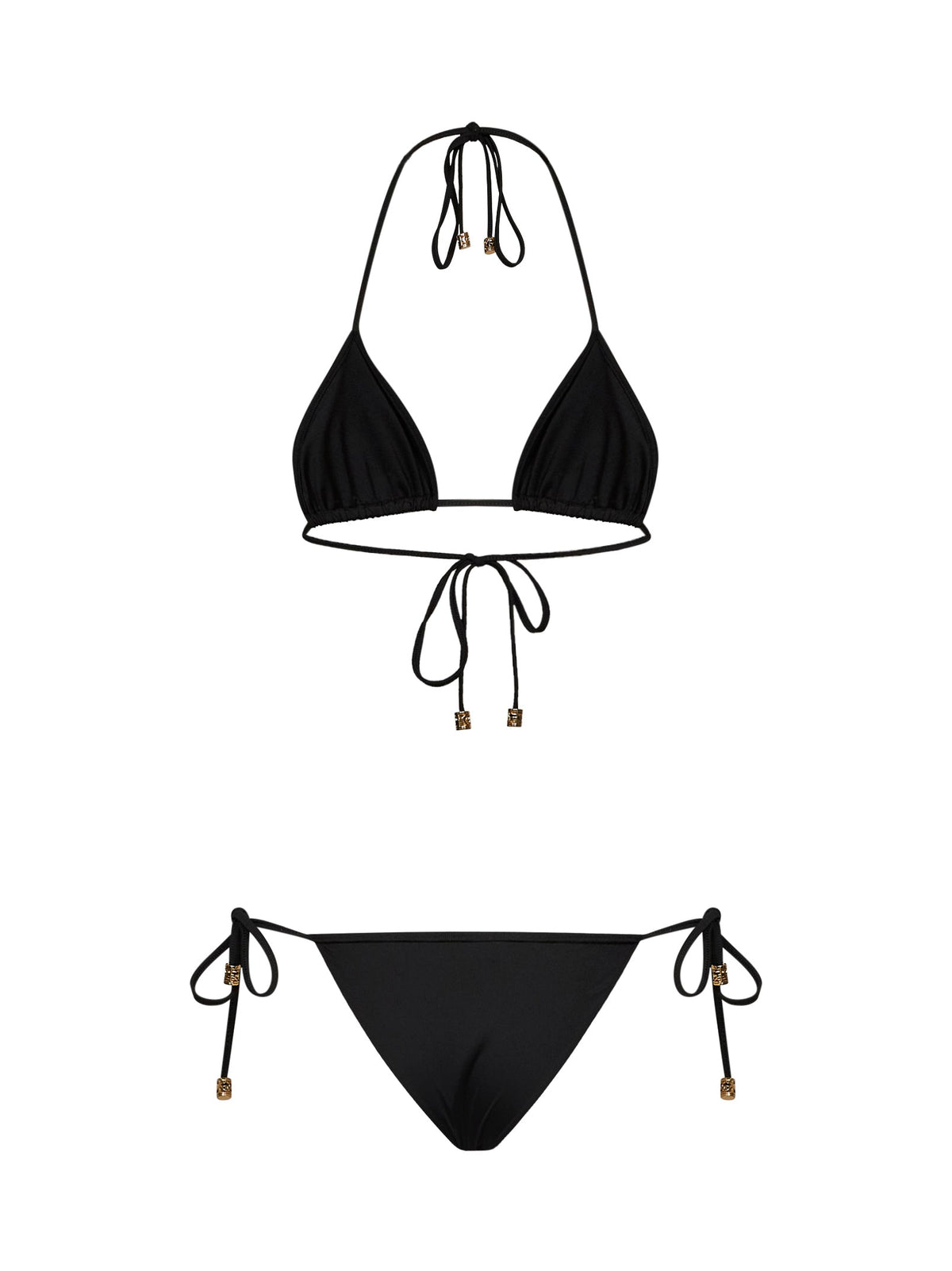 Gucci Women Black Sparkling Jersey Bikini GUCCI
