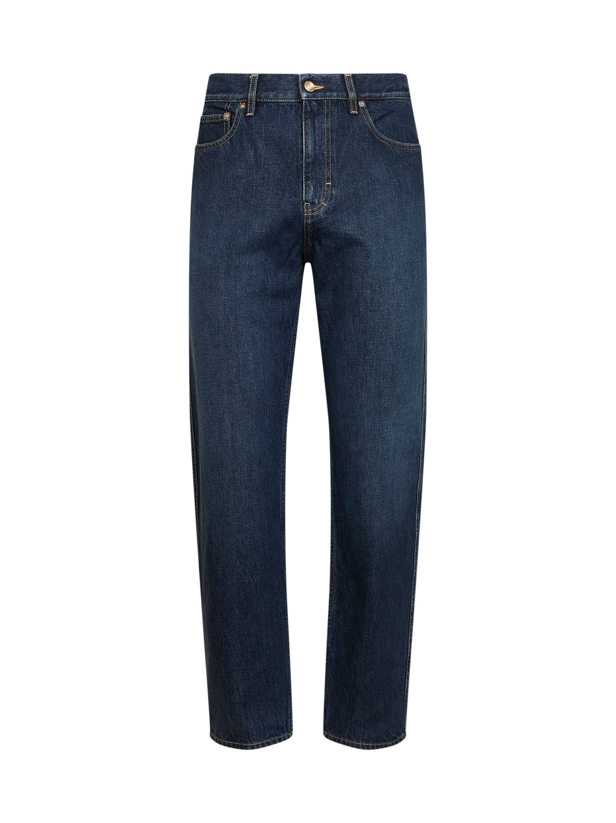 Gucci Men Blue Slim-Fit Cotton Denim Jeans GUCCI