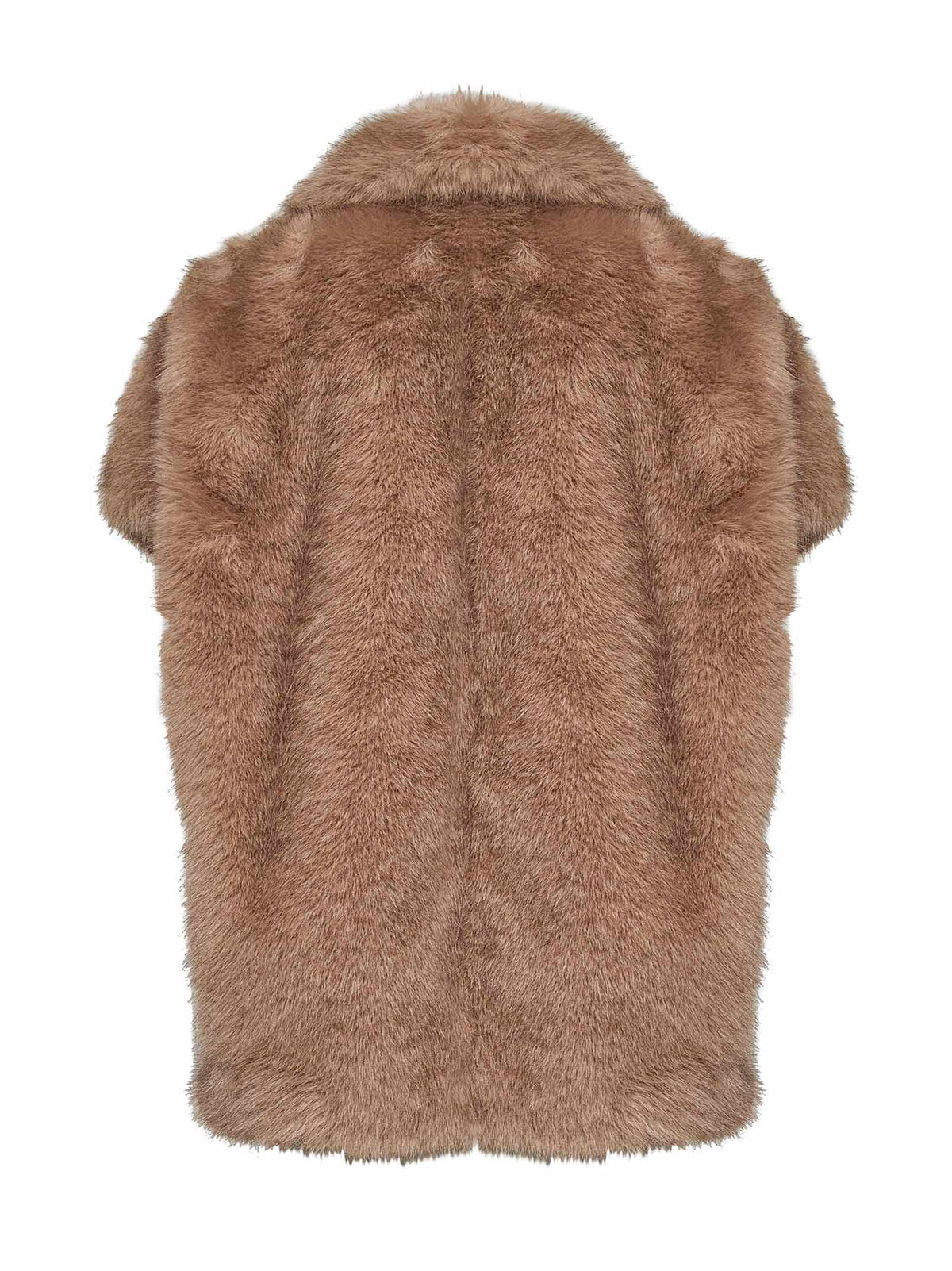 Herno Women Chantilly Long-Hair Faux Fur Vest HERNO
