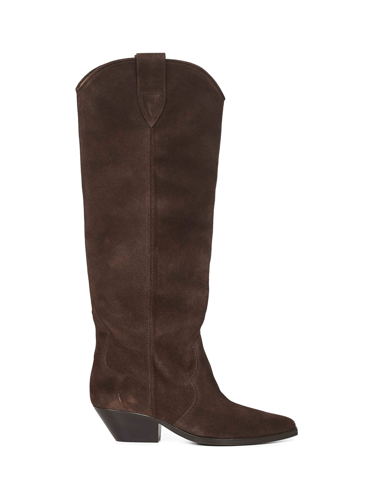 Isabel Marant Women Chocolate Denvee Texan Boots ISABEL MARANT