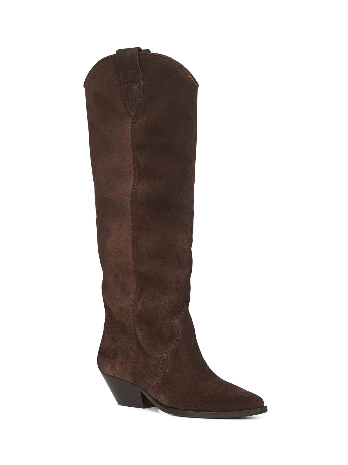 Isabel Marant Women Chocolate Denvee Texan Boots ISABEL MARANT