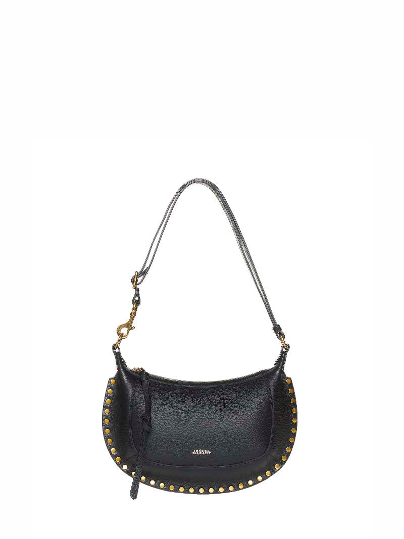 Isabel Marant Women Oskan Moon Shoulder Bag In Soft Leather ISABEL MARANT