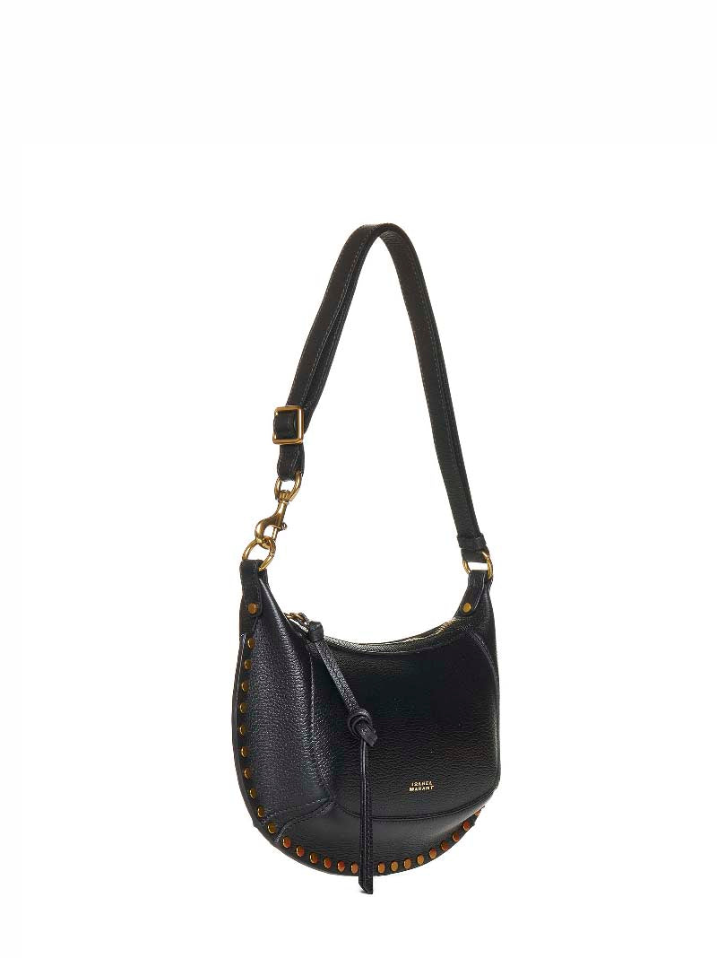 Isabel Marant Women Oskan Moon Shoulder Bag In Soft Leather ISABEL MARANT
