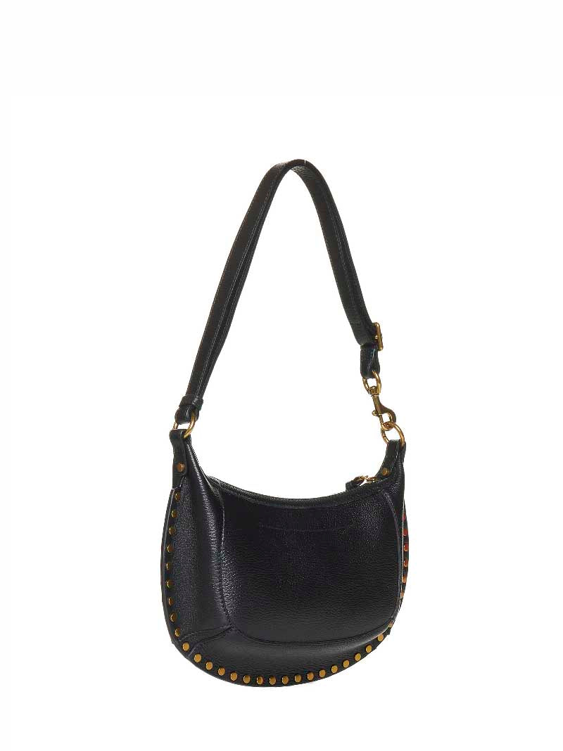 Isabel Marant Women Oskan Moon Shoulder Bag In Soft Leather ISABEL MARANT