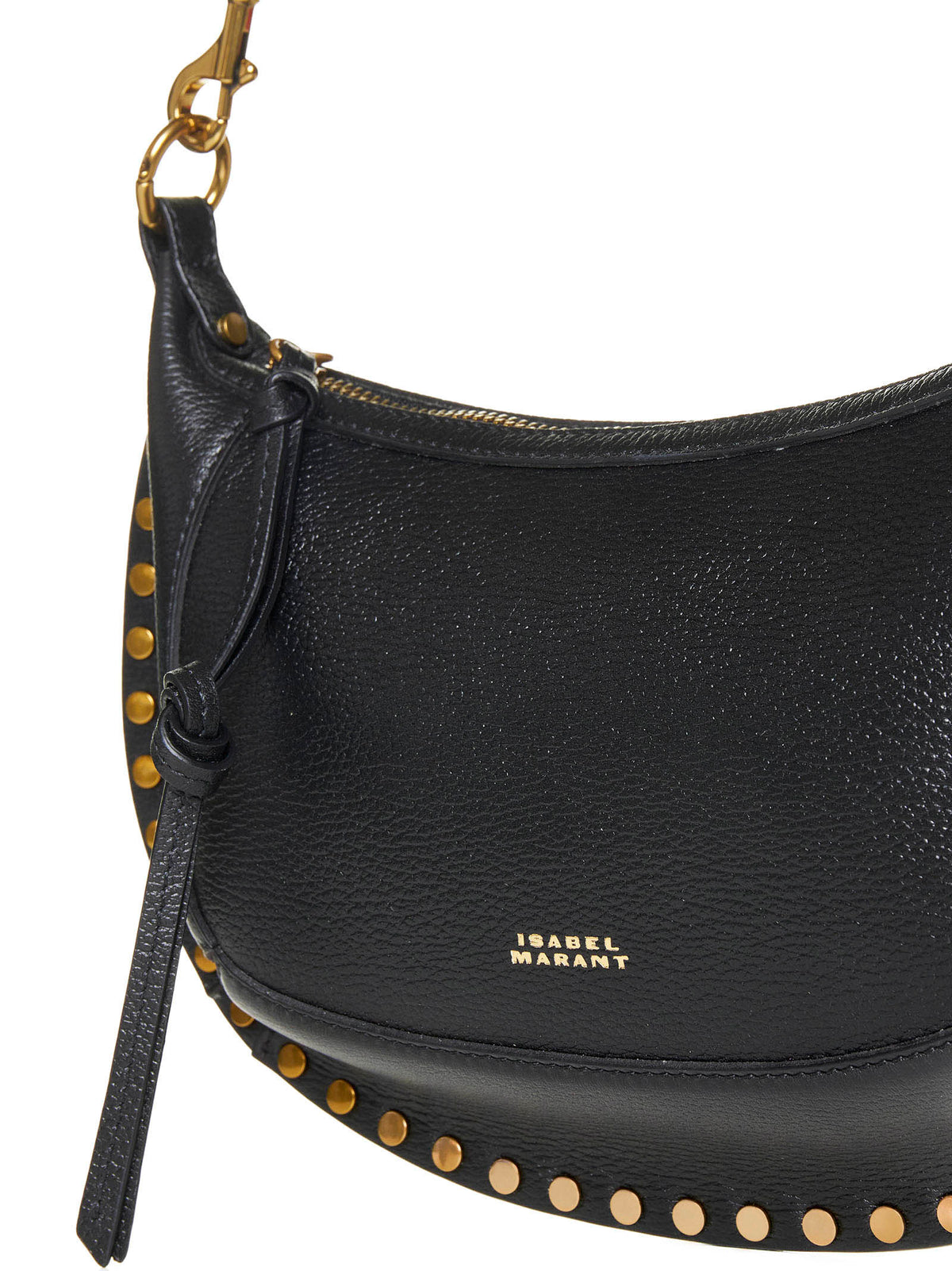Isabel Marant Women Oskan Moon Shoulder Bag In Soft Leather ISABEL MARANT