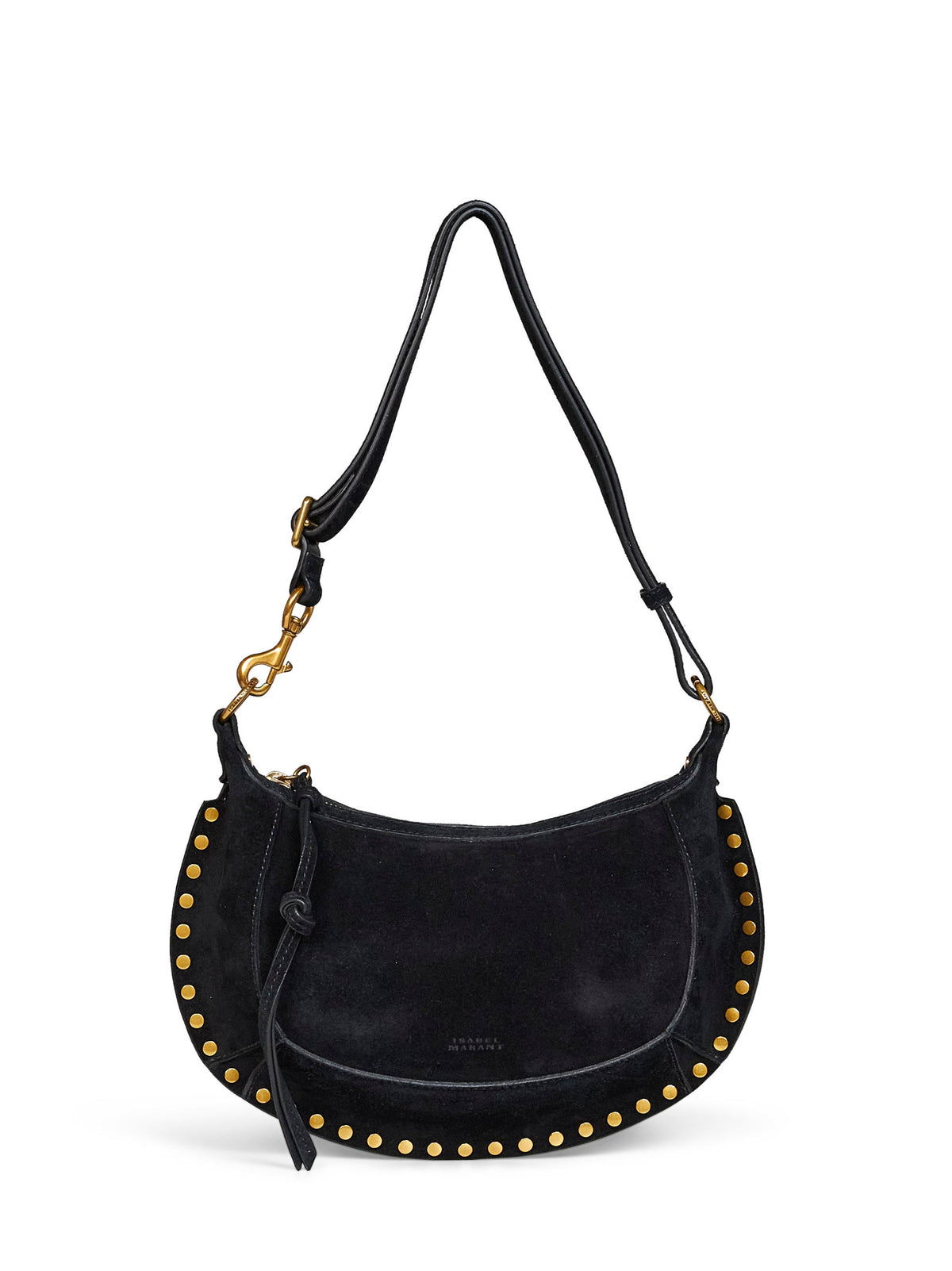 Isabel Marant Women Black Oskan Moon Shoulder Bag ISABEL MARANT