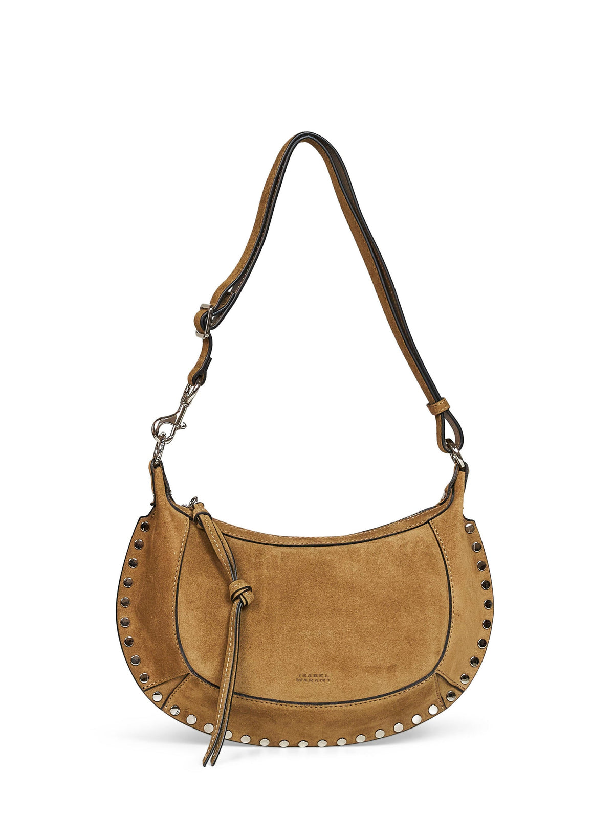 Isabel Marant Women Taupe Oskan Moon Shoulder Bag ISABEL MARANT