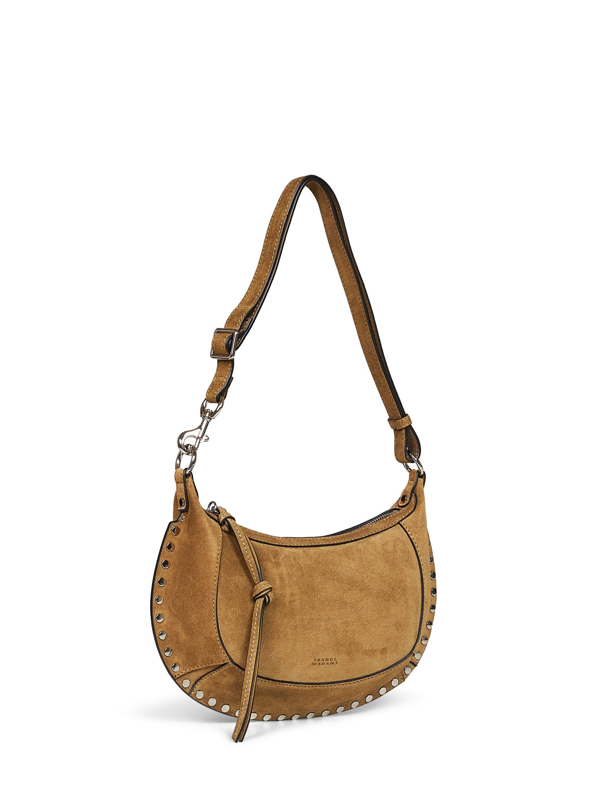 Isabel Marant Women Taupe Oskan Moon Shoulder Bag ISABEL MARANT
