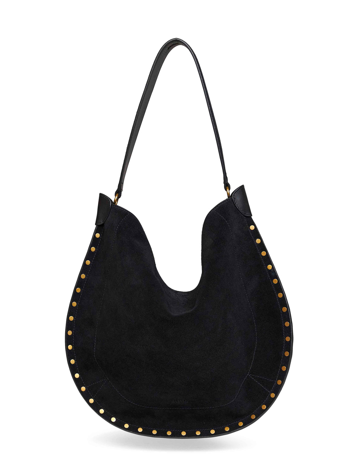 Isabel Marant Women Black Oskan Hobo Soft Shoulder Bag ISABEL MARANT
