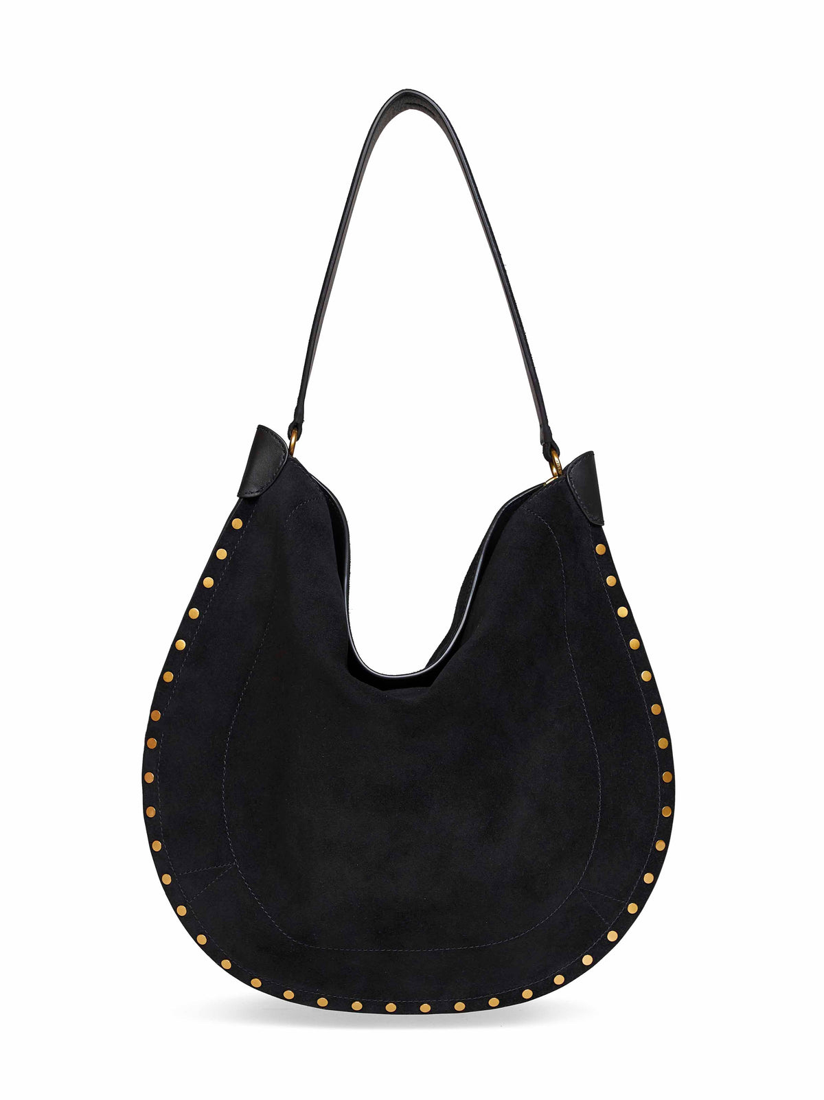 Isabel Marant Women Black Oskan Hobo Soft Shoulder Bag ISABEL MARANT
