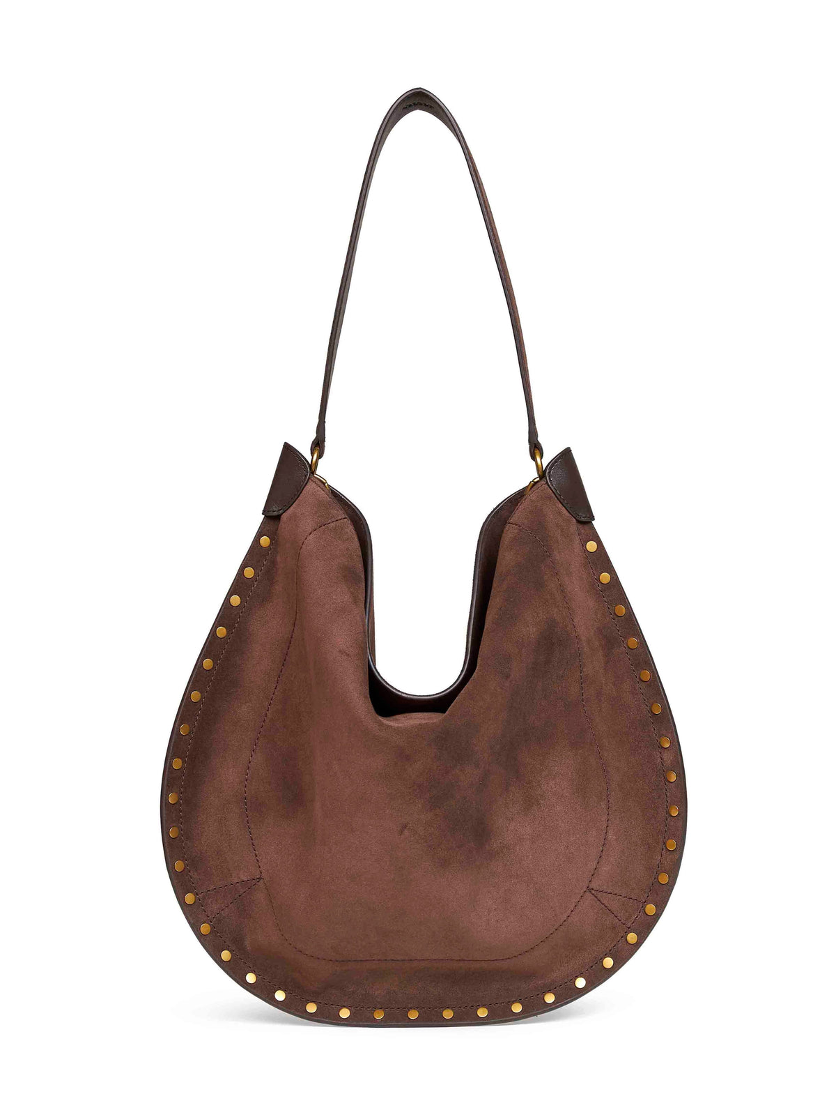 Isabel Marant Women Coffee Oskan Hobo Soft Shoulder Bag ISABEL MARANT