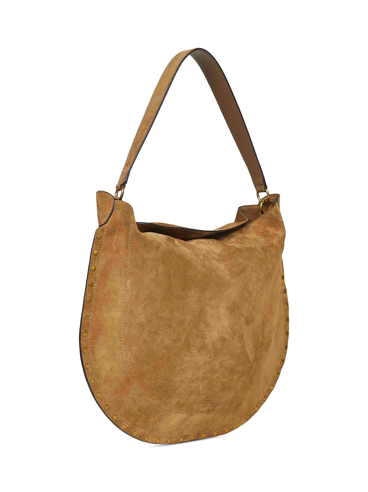 Isabel Marant Women Taupe Oskan Hobo Soft Shoulder Bag ISABEL MARANT